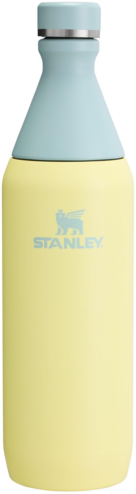 Stanley All Day Slim Bottle 20 oz | Twist On Lid with Leakproof Seal | Slim Design for Travel & Gym | Insulated Stainless Steel | BPA-Free | Lilac