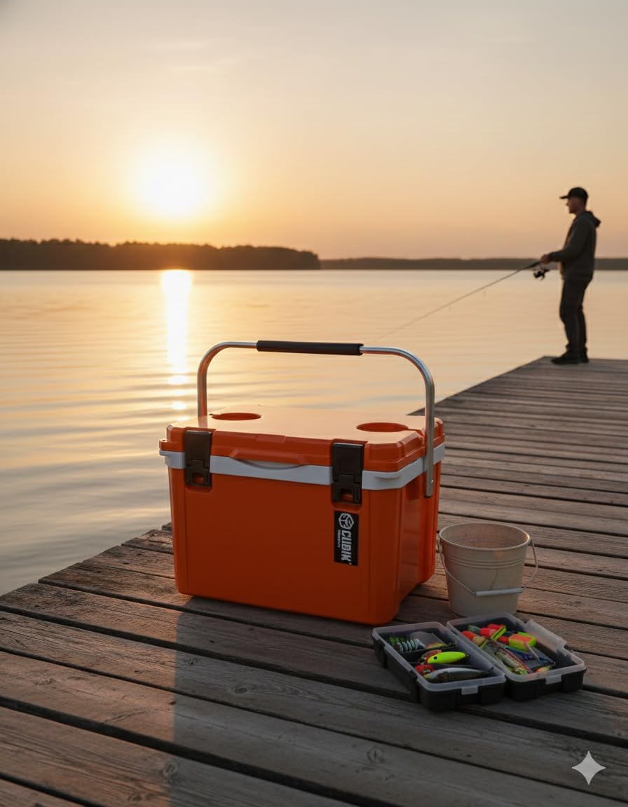 Cubix Outdoors QuadraL 20Q Lightweight Cooler, 30-Can Capacity