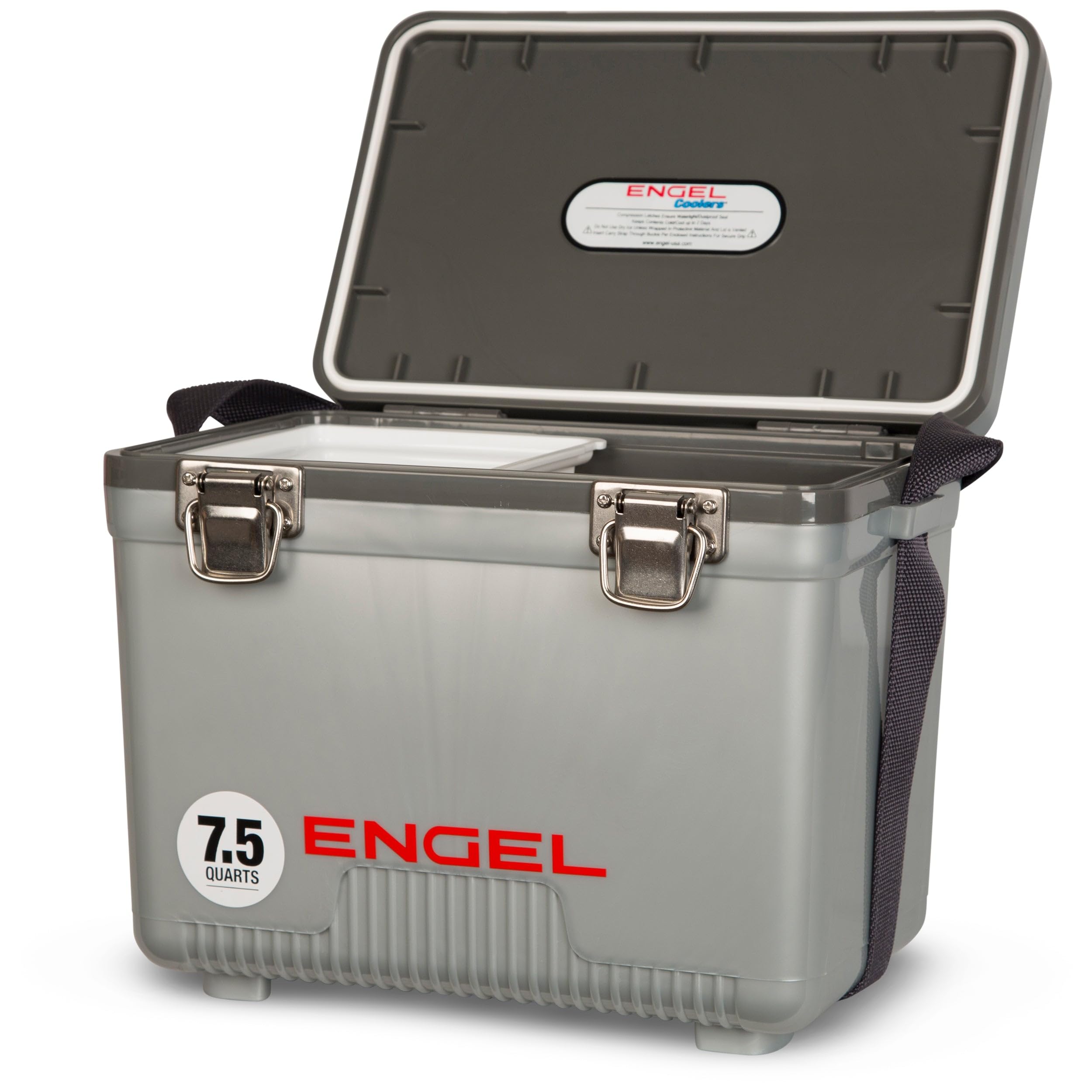 Engel UC7 7.5qt Leak-Proof, Air Tight, Drybox Cooler and Small Hard Shell Lunchbox for Men and Women