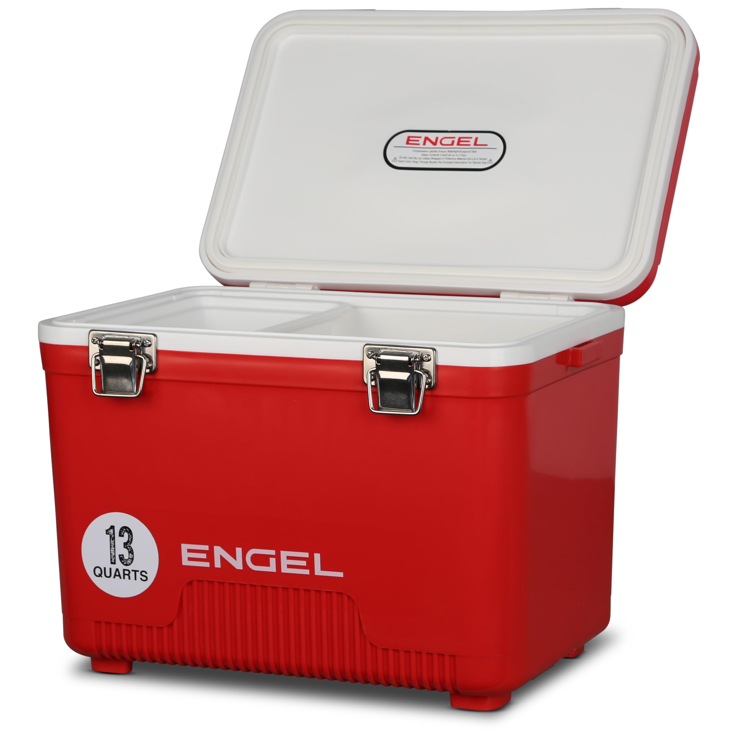 ENGEL 13qt Leak-Proof, Air Tight, Drybox Cooler and Small Hard Shell Lunchbox for Men and Women