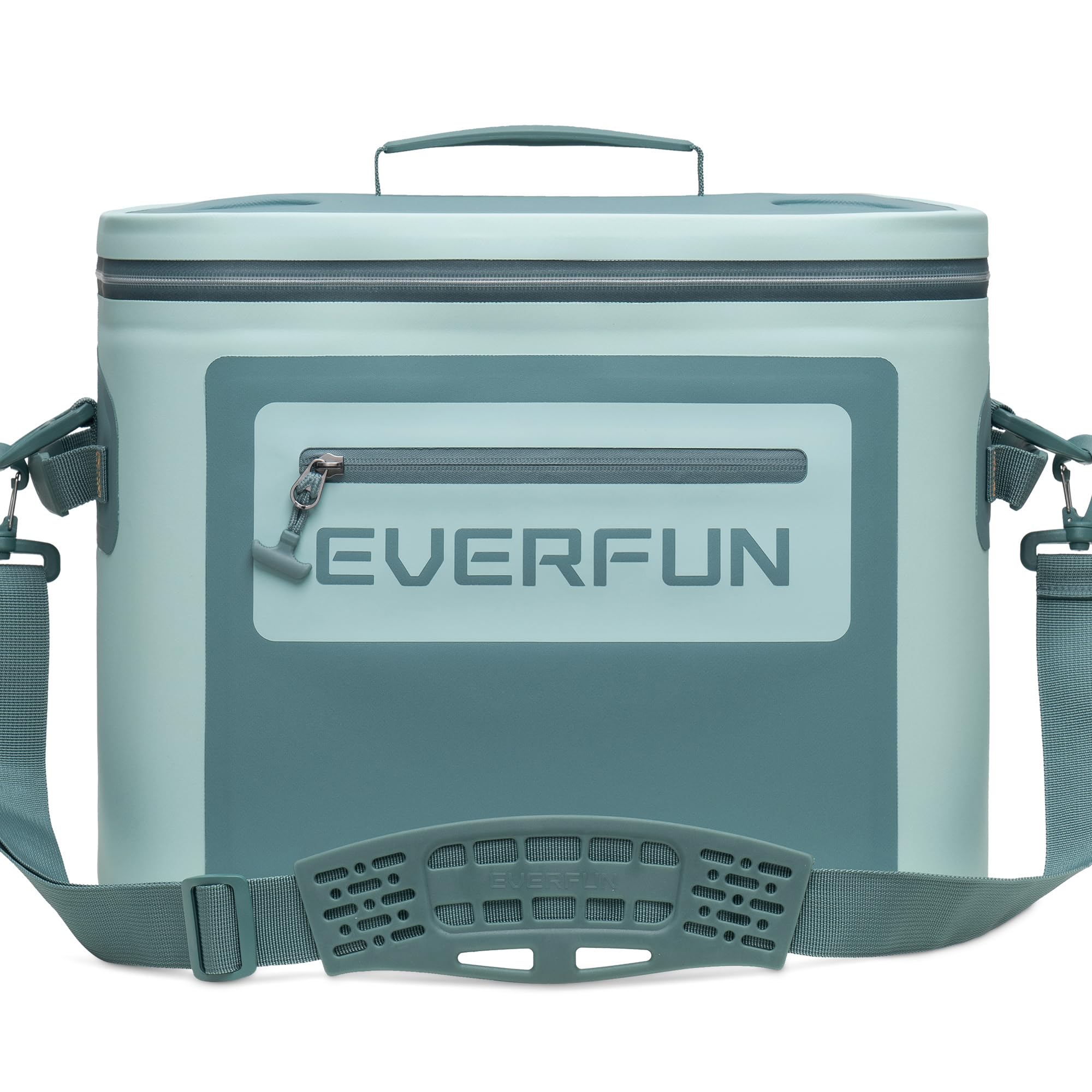 EVERFUN Soft Cooler 30 Can, Portable 24qt Insulated Small Cooling Lunch Box for Men and Women, Leakproof Ice Chest Bag for Travel, Beach, Camping, Boating, Fishing, Tailgating, Work and Picnic