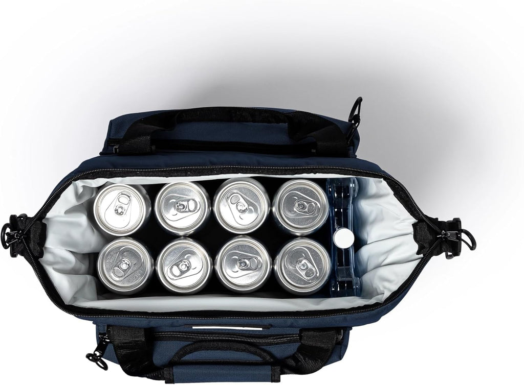 AO Coolers Caravan Canvas Soft Cooler with High-Density Insulation and Oversized Storage Pockets