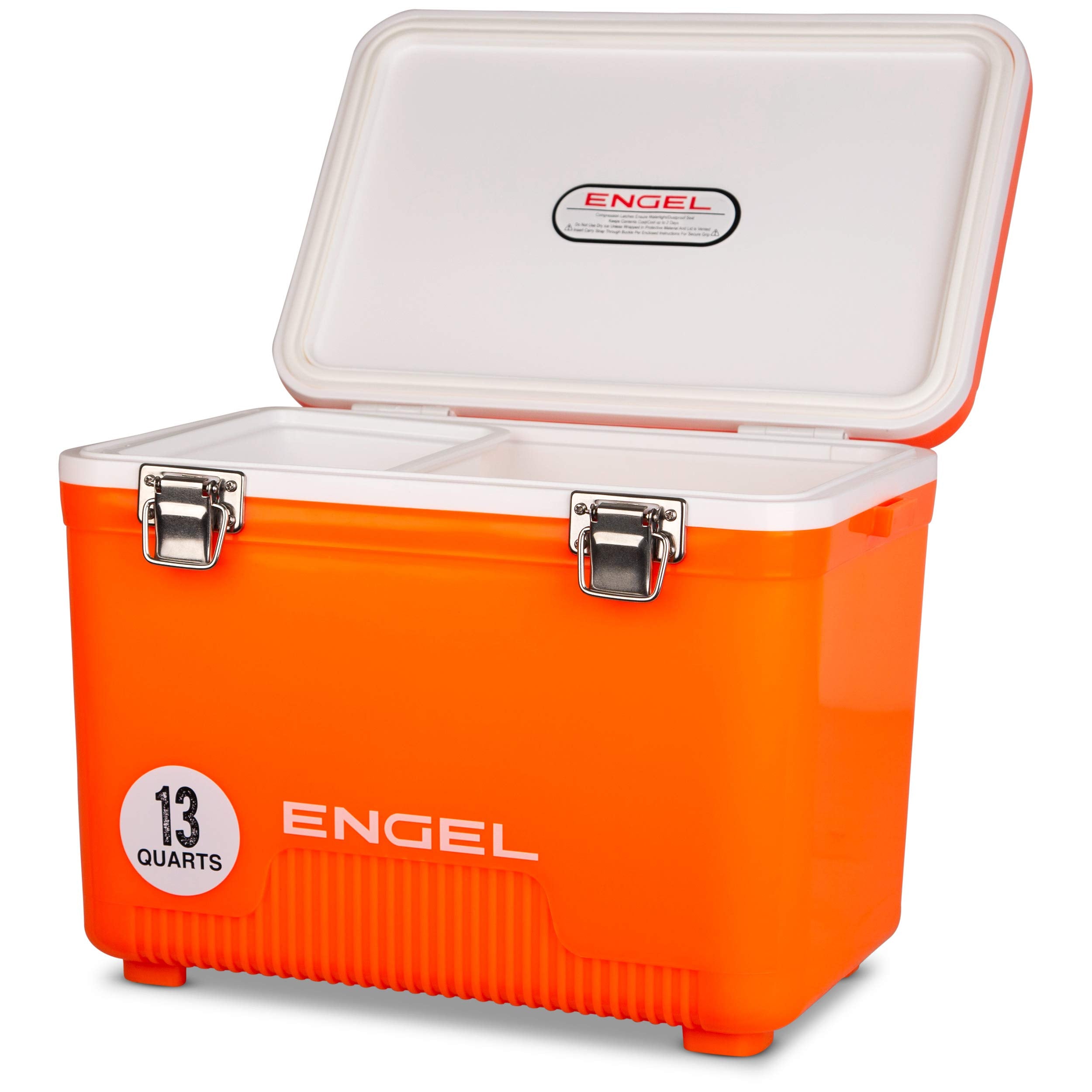 ENGEL 13qt Leak-Proof, Air Tight, Drybox Cooler and Small Hard Shell Lunchbox for Men and Women