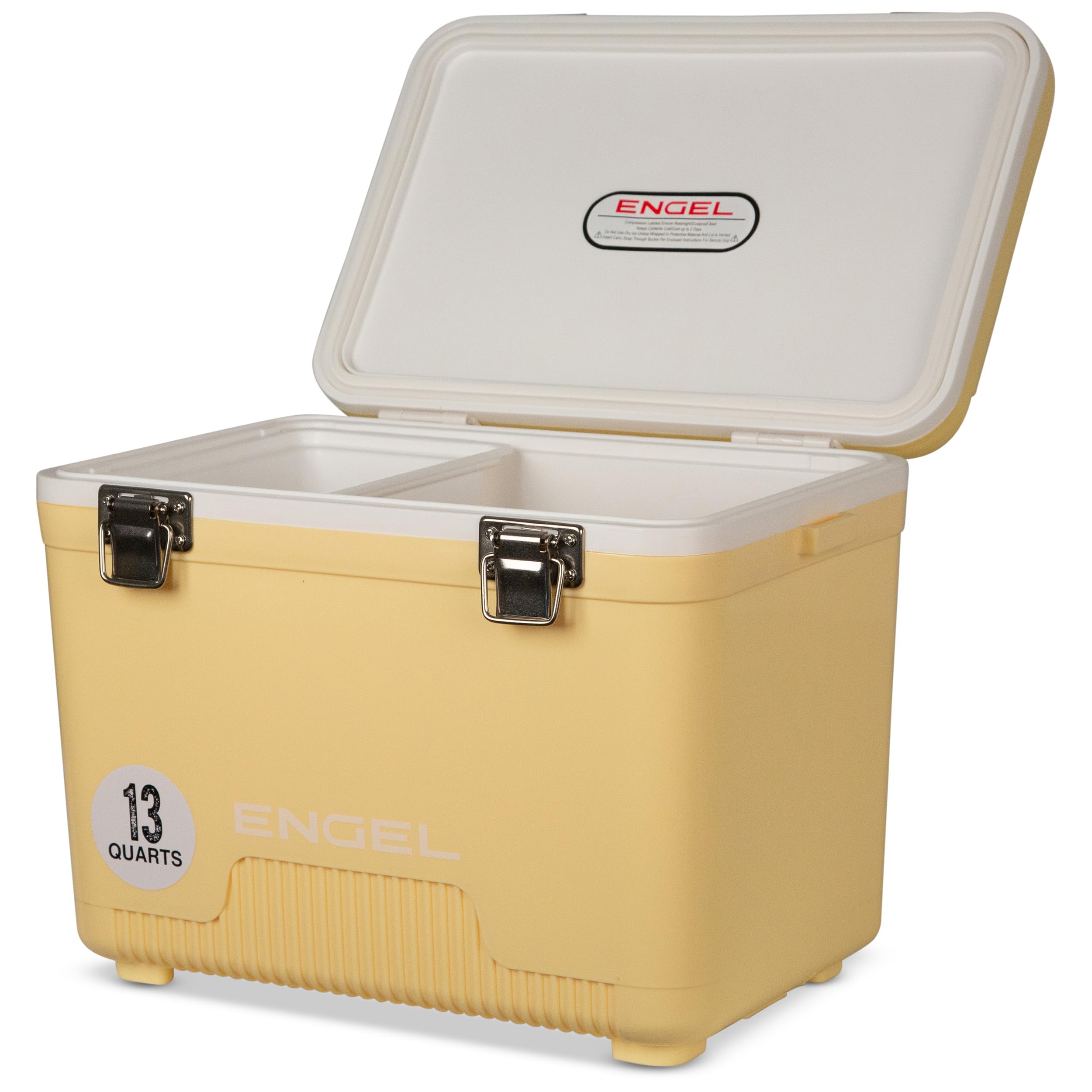 ENGEL 13qt Leak-Proof, Air Tight, Drybox Cooler and Small Hard Shell Lunchbox for Men and Women