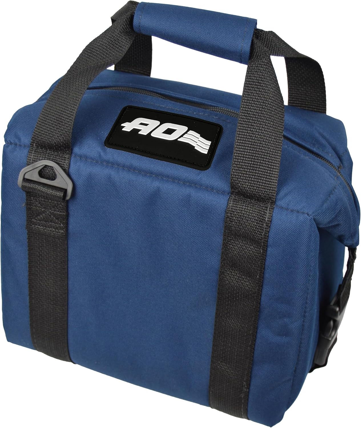 AO Coolers Original Soft-Sided Cooler Bag, Leak Proof, Insulated, Lunch & Travel Size, Navy Blue, 9-Can, Made in The USA