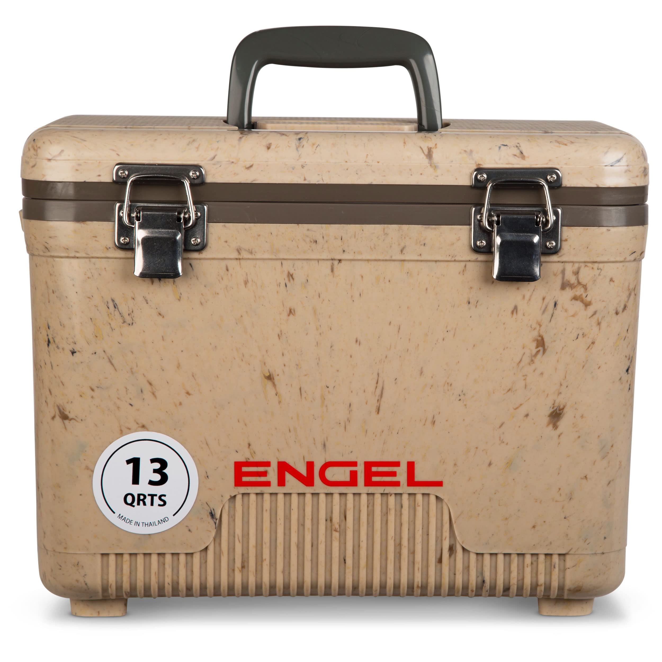 ENGEL 13qt Leak-Proof, Air Tight, Drybox Cooler and Small Hard Shell Lunchbox for Men and Women