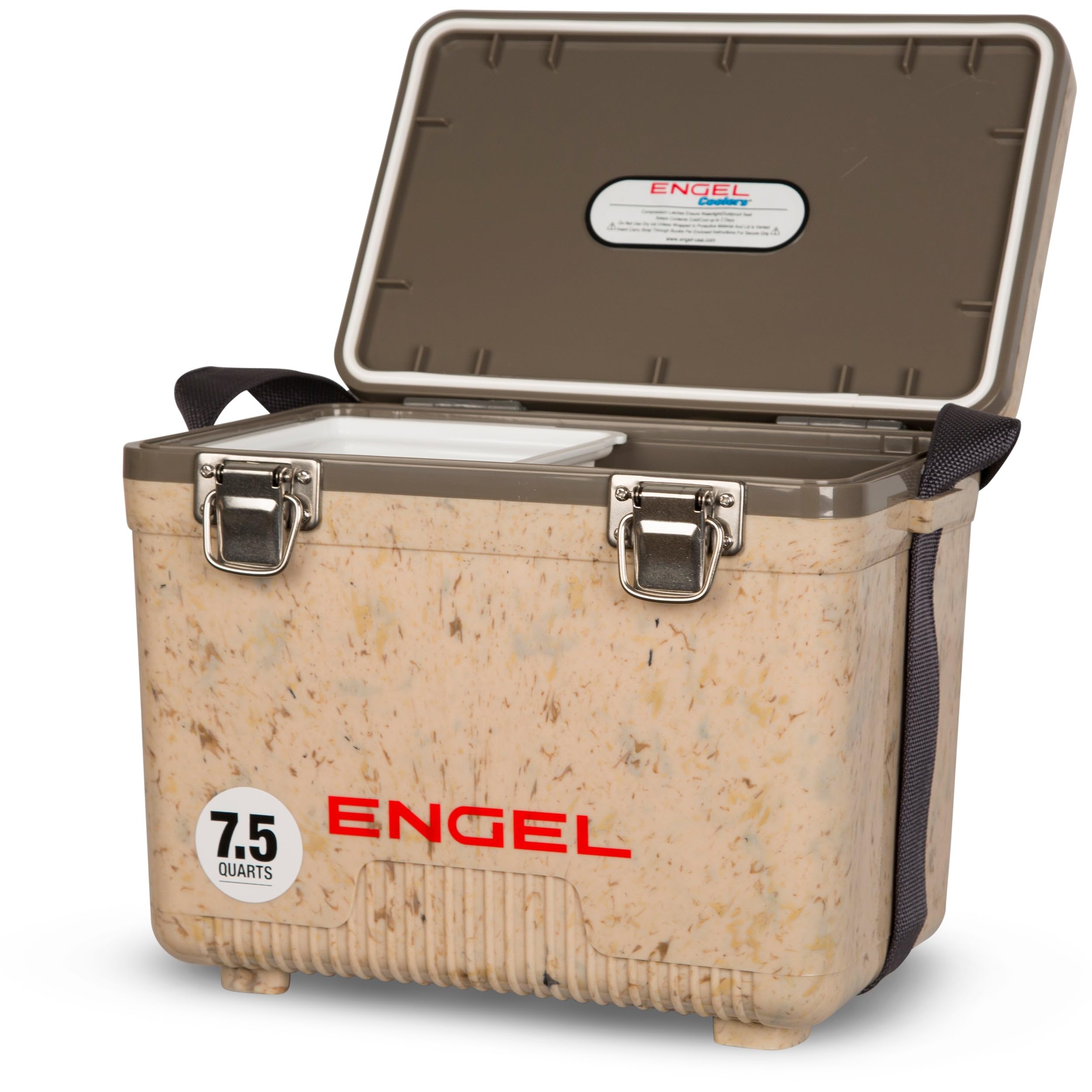 Engel UC7 7.5qt Leak-Proof, Air Tight, Drybox Cooler and Small Hard Shell Lunchbox for Men and Women